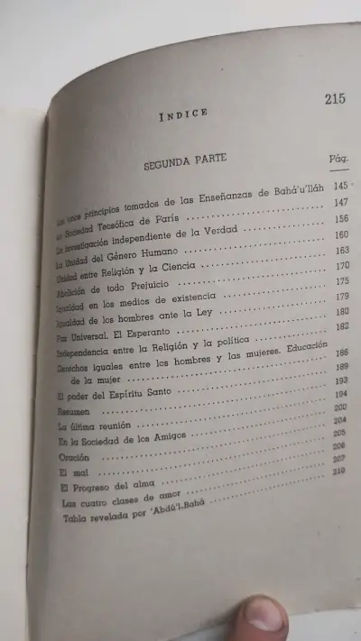 Libro 'La Sabiduría de 'Abdu'l-Bahá' Bahaísmo - miniatura 6
