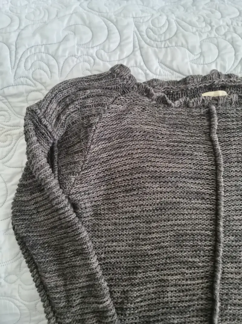 Suéter de lana gris Umbrale para mujer - 2