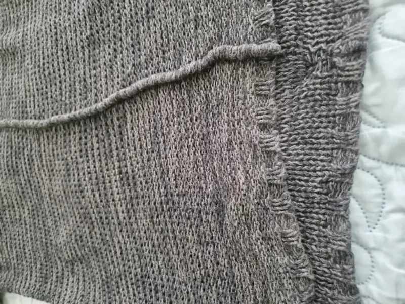 Suéter de lana gris Umbrale para mujer - 4