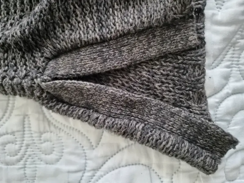 Suéter de lana gris Umbrale para mujer - 5