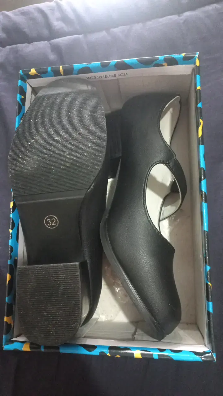Zapatos de baile flamenco negros talla 32 - 2
