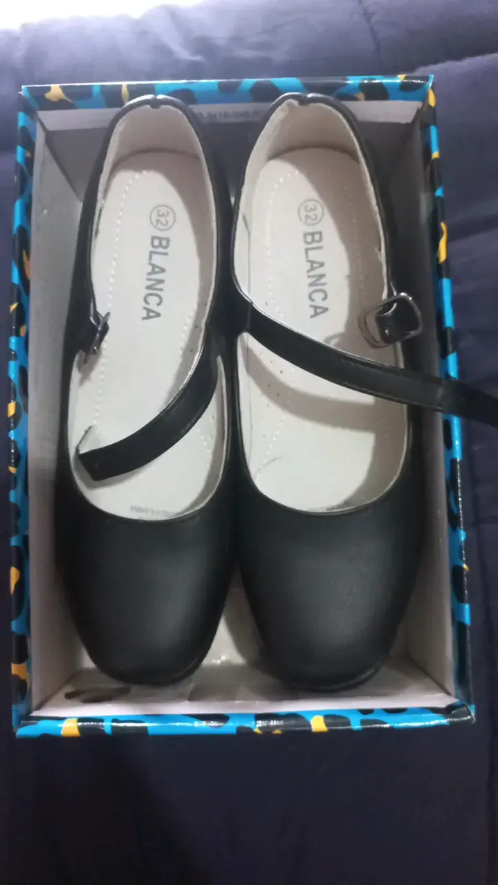 Zapatos de baile flamenco negros talla 32 - 3