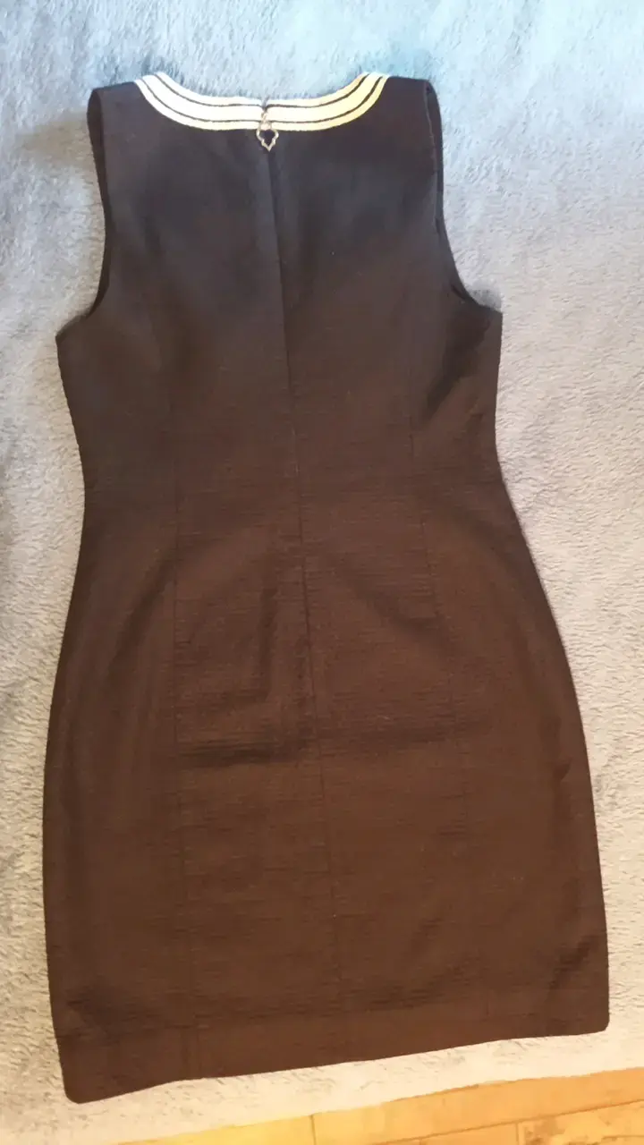 Vestido negro con bordado dorado Lilly Pulitzer - 5