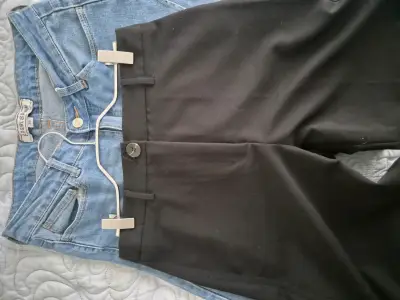Pantalones negros de vestir para mujer - miniatura 4