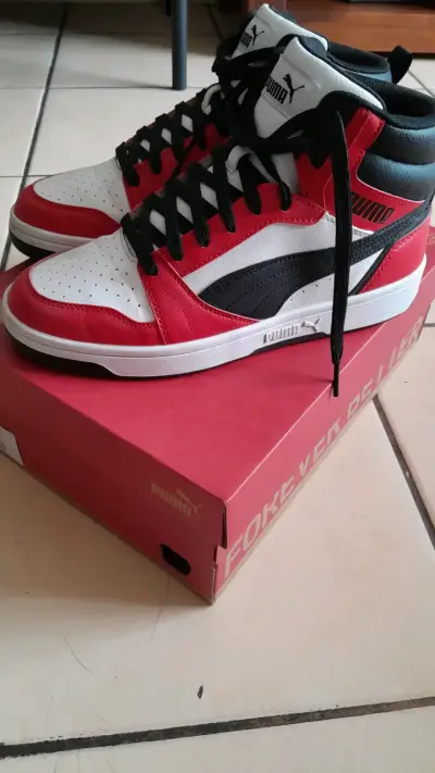 Zapatillas Puma Rebound v6 Mid Talla 40 POCO USO - miniatura 1