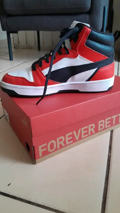 Zapatillas Puma Rebound v6 Mid Talla 40 POCO USO - miniatura 4