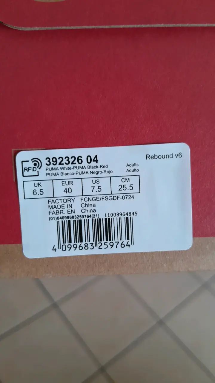 Zapatillas Puma Rebound v6 Mid Talla 40 POCO USO - 6