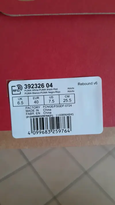 Zapatillas Puma Rebound v6 Mid Talla 40 POCO USO - miniatura 6