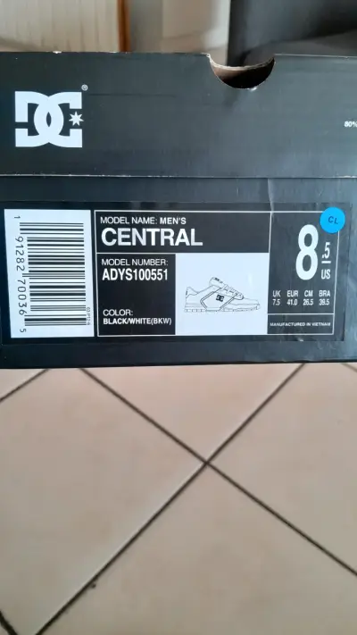Zapatillas DC Central Hombre Talla 41 NUEVAS - miniatura 6