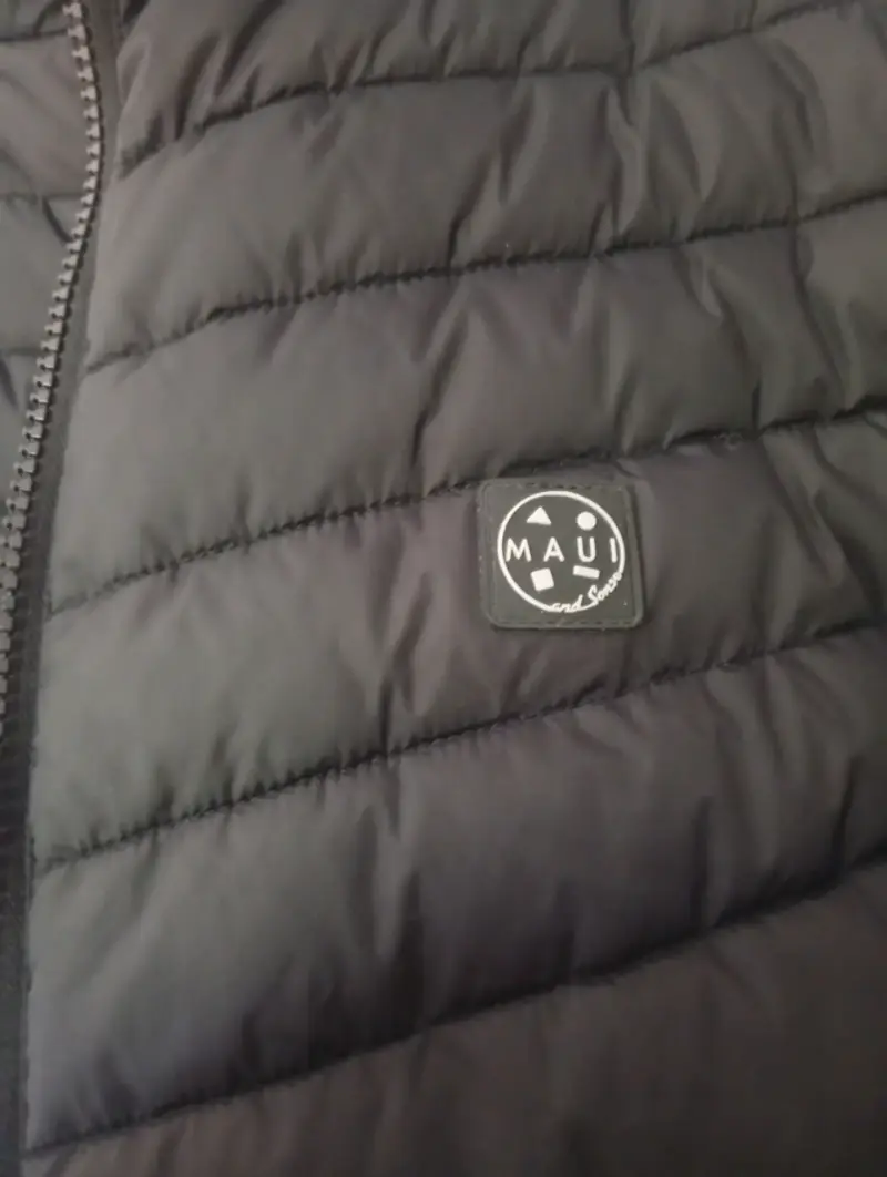 Chaqueta acolchada negra para hombre - 5