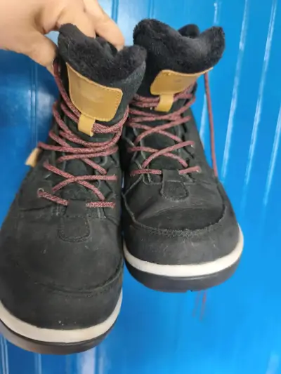 Botas de invierno negras para mujer talla 39 - miniatura 2