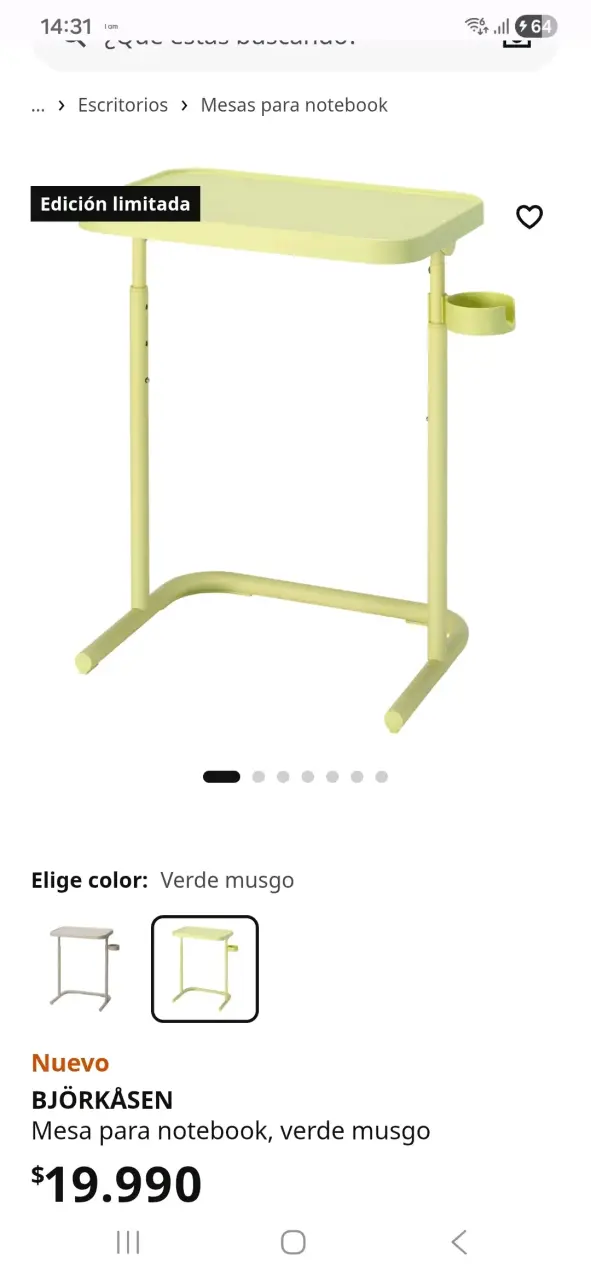 Mesa Plegable para notebook ikea - 5