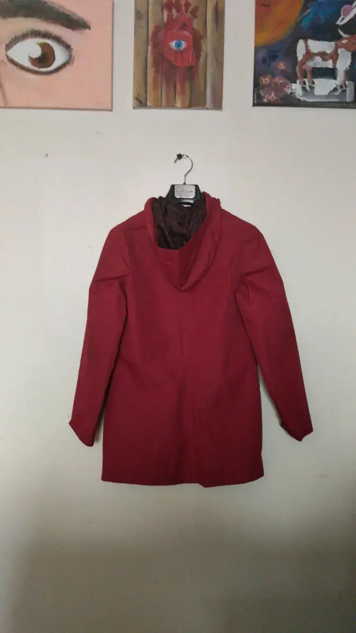 Parka roja Newport con capucha - 2