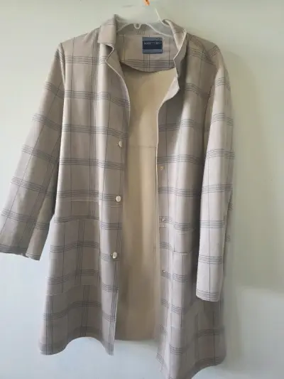 Blazer a cuadros beige Marittimo - miniatura 1