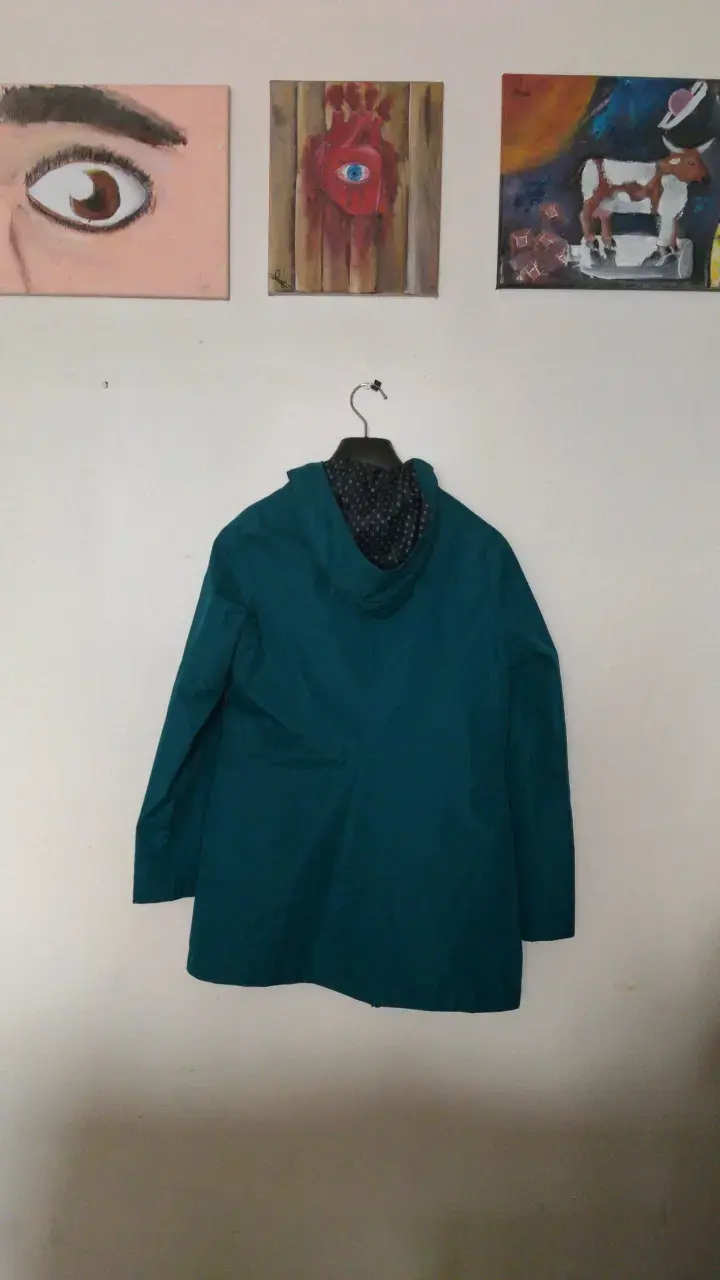 Chaqueta verde con capucha Newport Basic - 3