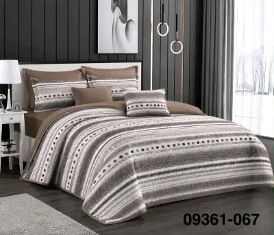 Juego de Cama Estampado Floral Beige - miniatura 6