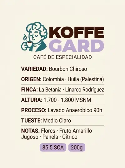 Café de especialidad  Bourbon Chiroso 200g - miniatura 1