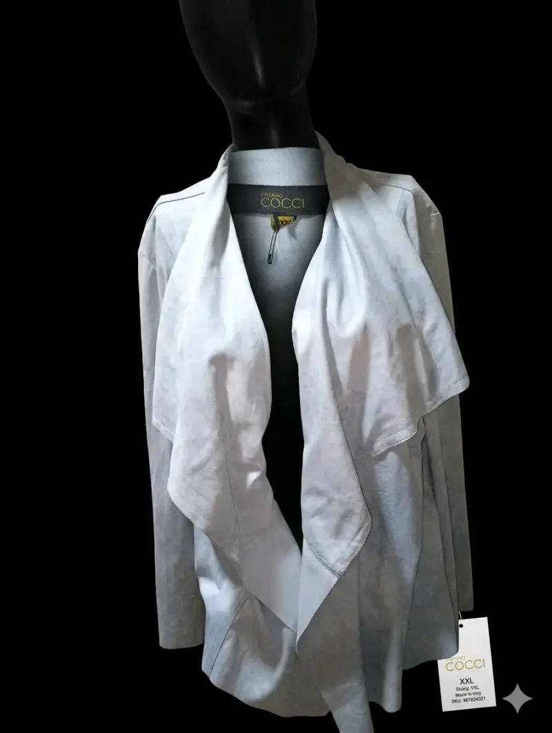 Chaqueta Gris Talla XXL Stefano Cocci