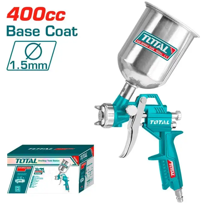 Pistola de Pintura Total 400cc 1.5mm