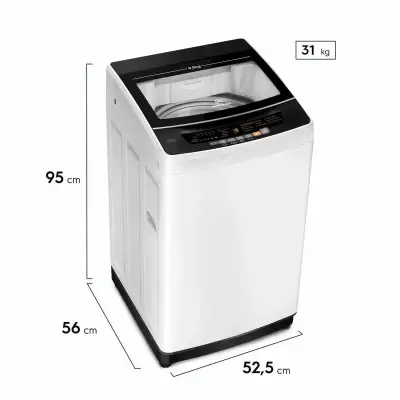 Lavadora Automática Mademsa 9.5 kg Eficiencia A - miniatura 4