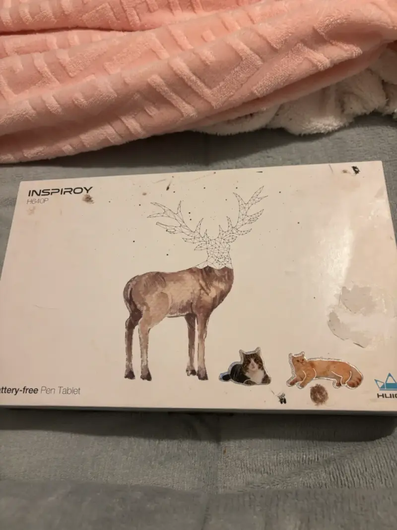 Tableta Gráfica Huion Inspiroy H640P con Lápiz - 1