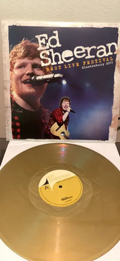 Vinilo Ed Sheeran Best Live Festival Glastonbury 2017 - miniatura 1