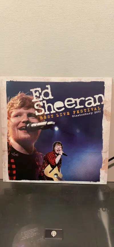 Vinilo Ed Sheeran Best Live Festival Glastonbury 2017 - miniatura 2