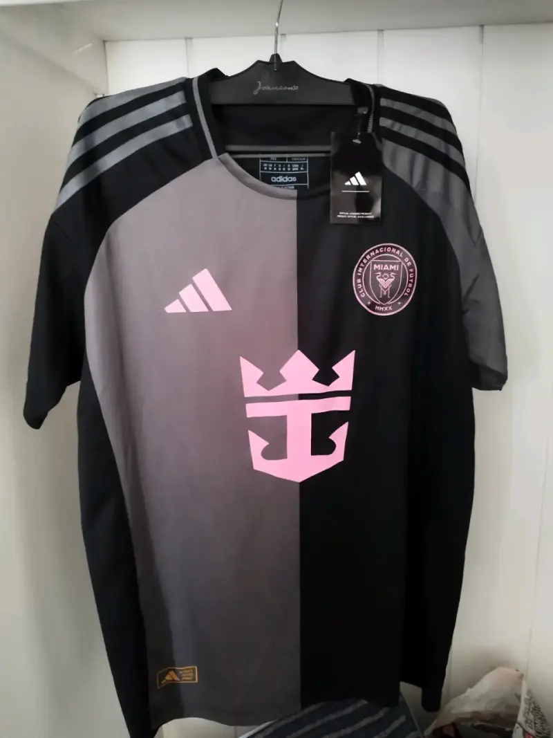 Camiseta Adidas Inter Miami Messi 10 Negra Talla M - 2