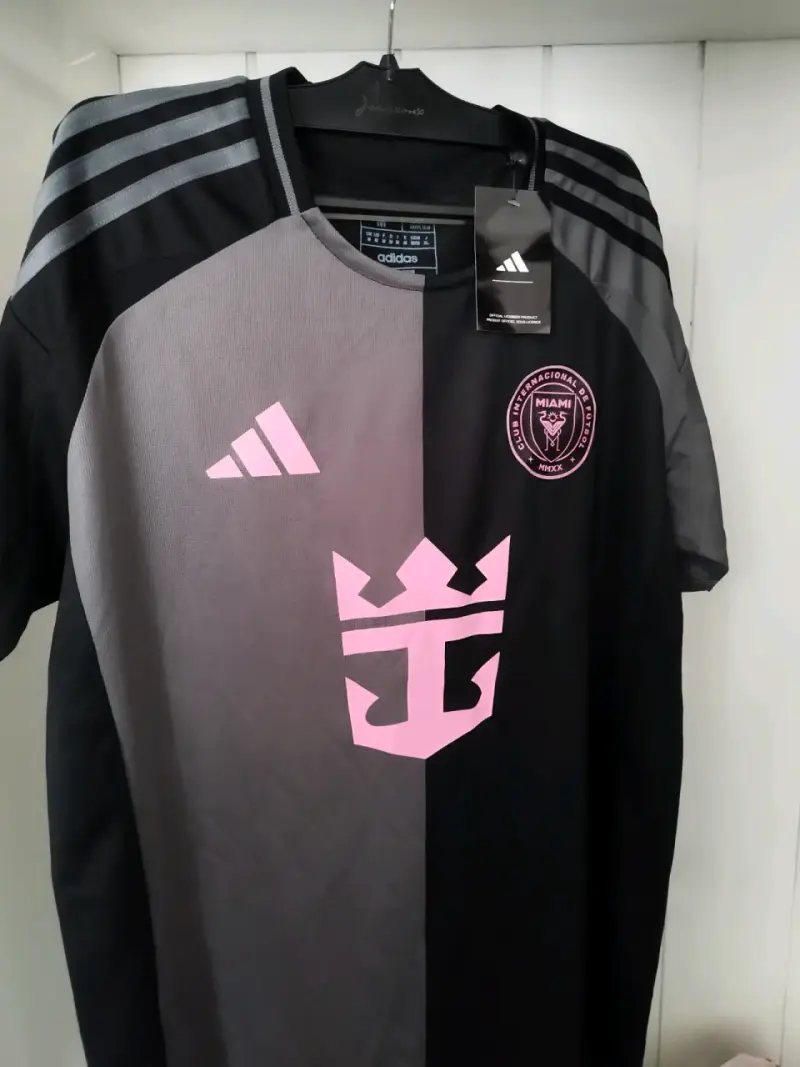 Camiseta Adidas Inter Miami Messi 10 Negra Talla M - 3