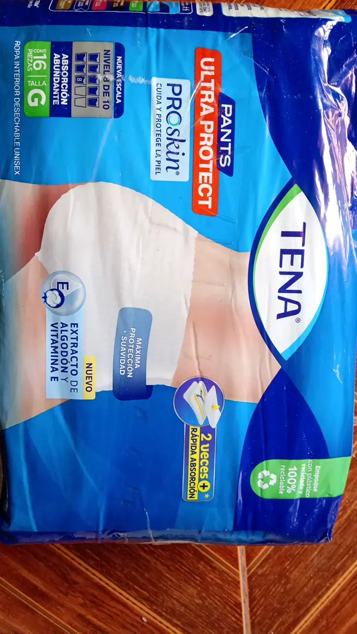 Pañales desechables Tena Ultra Protect talla G