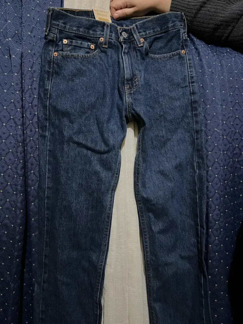 Jeans Levi's 505 Regular Fit Azul - 3