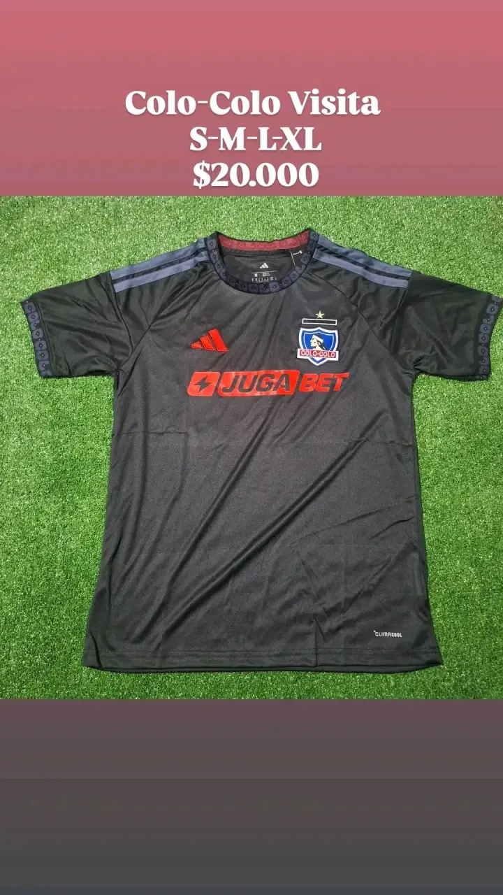 Camiseta Colo-Colo Visita Negra - 1