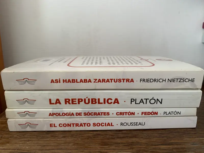 Colección de libros de filosofía 4 títulos - 2