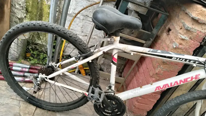 Bicicleta Avalanche Bullet MTB blanca - 2