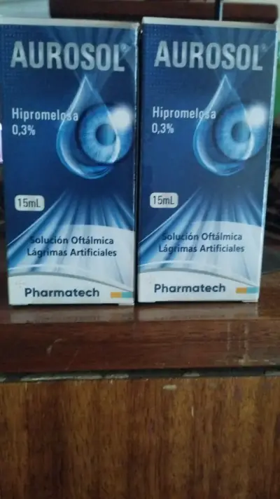 Solución Oftálmica Aurosol 15ml Pharmatech - miniatura 1