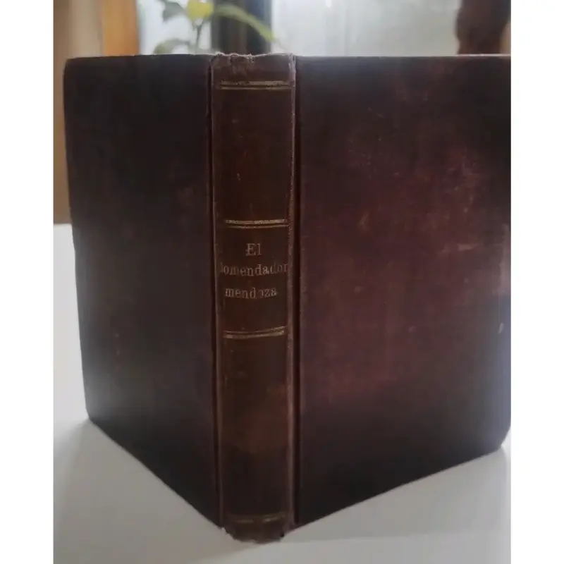 Libro antiguo 'El Comendador Mendoza' de Juan Valera - 1