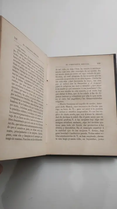 Libro antiguo 'El Comendador Mendoza' de Juan Valera - miniatura 5