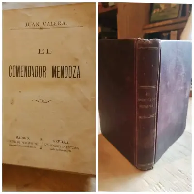 Libro antiguo 'El Comendador Mendoza' de Juan Valera - miniatura 6