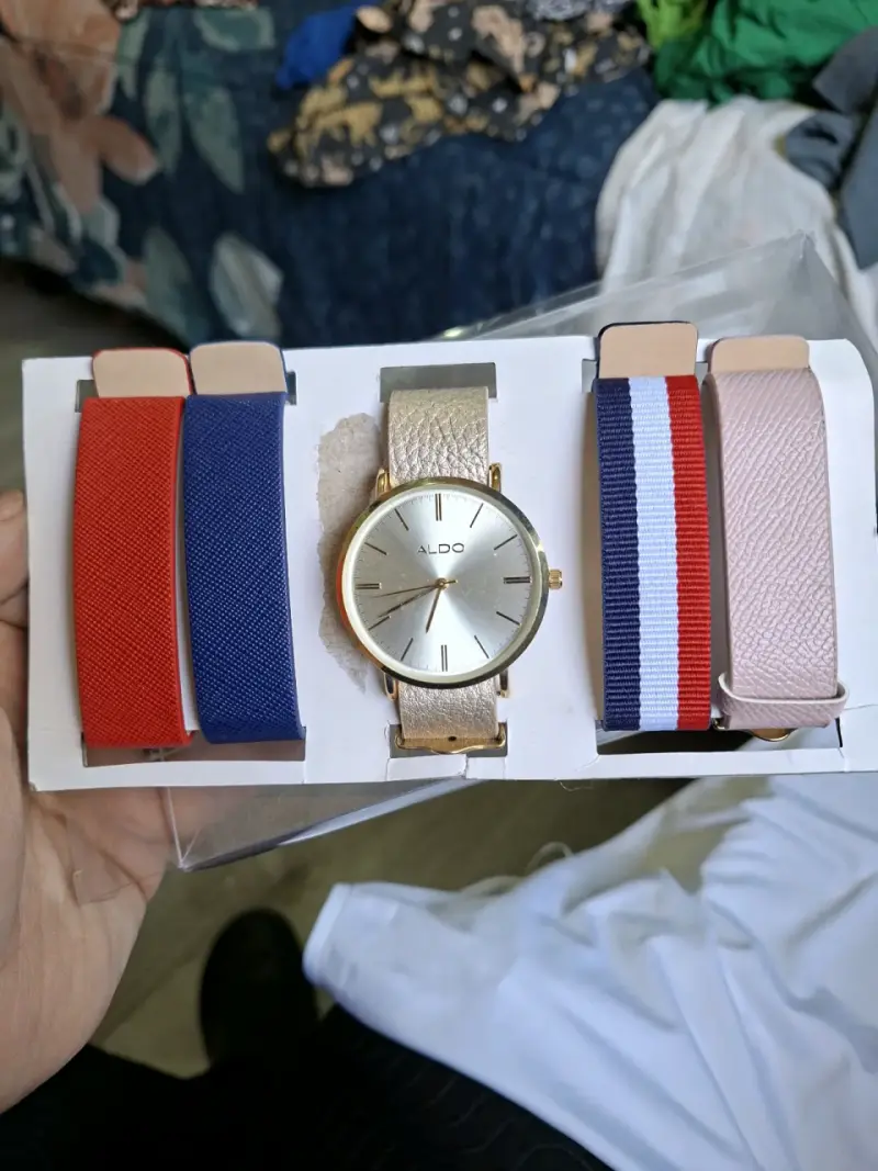 Reloj Aldo con correas intercambiables - 1