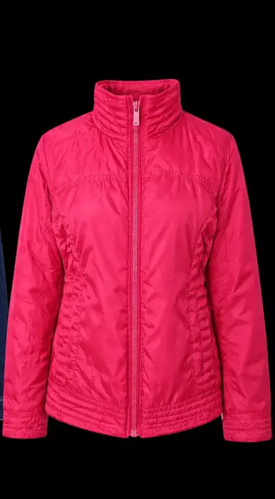 Chaqueta acolchada roja para mujer Index Basics - miniatura 1
