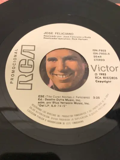 Vinilo José Feliciano 'Por Ella' RCA 1985 - miniatura 2