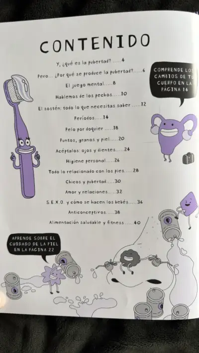 Libro Mi Pubertad Para Chicas - miniatura 3