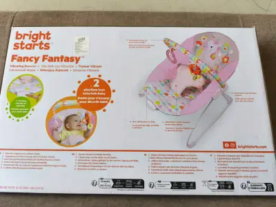 Silla Nido Vibratoria Bright Starts Fancy Fantasy - miniatura 2