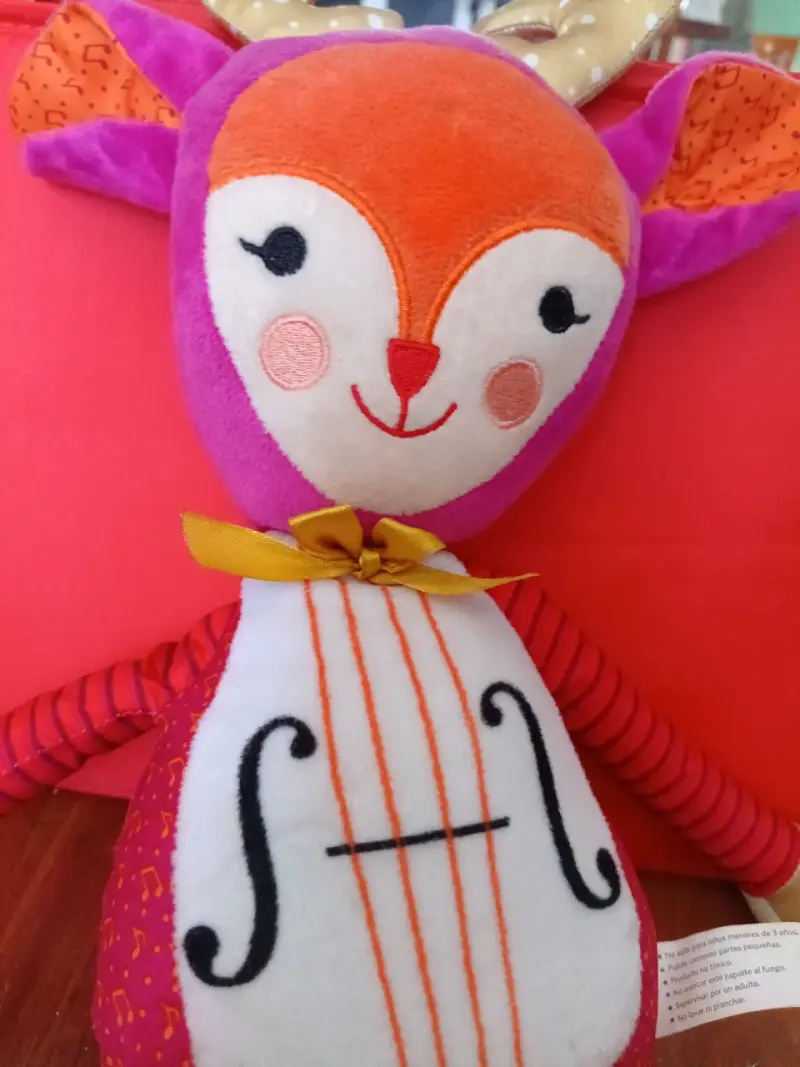 Peluche de reno colorido para niños - 6