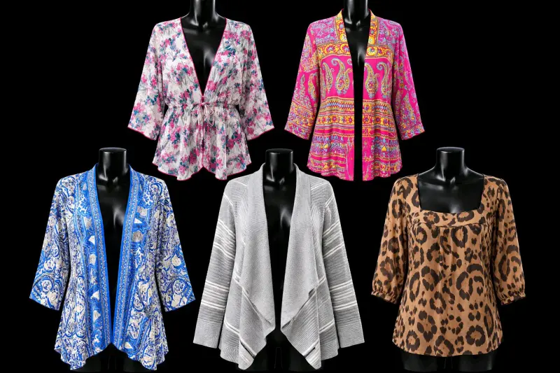 Conjunto de blusas estampadas para mujer