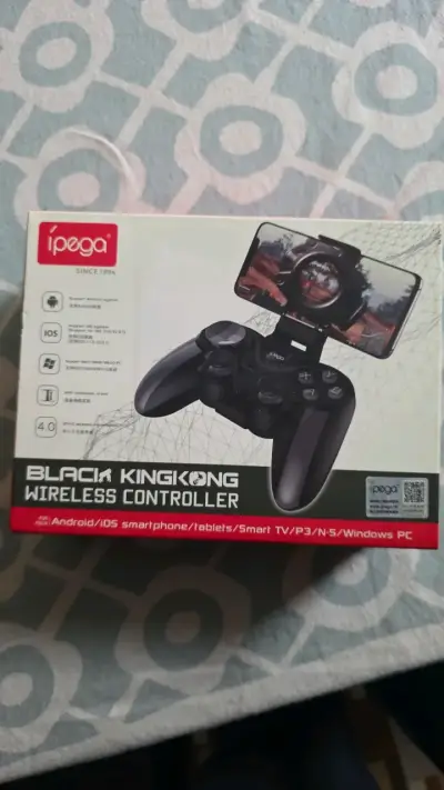 Control inalámbrico Ipega Black Kingkong para Android y PC - miniatura 2