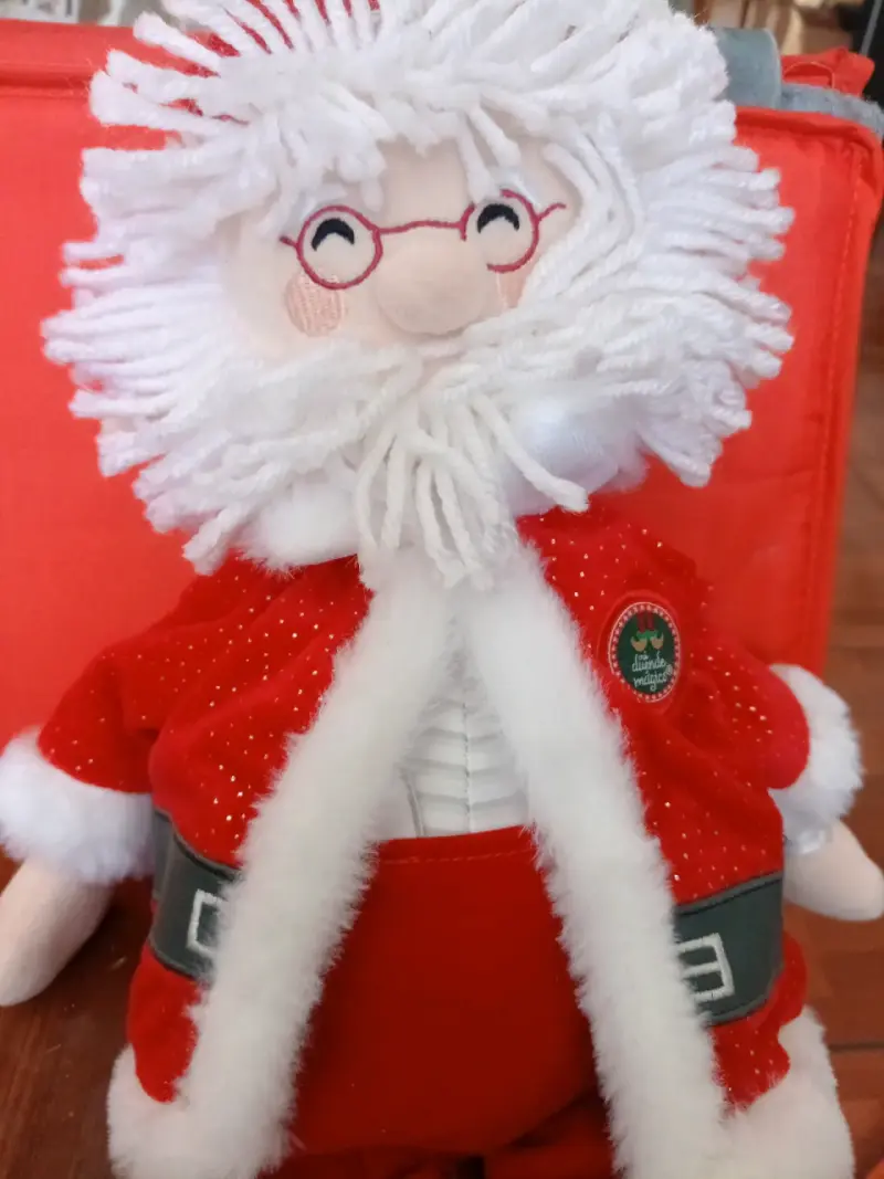 Muñeco de Peluche Santa Claus Navideño - 1