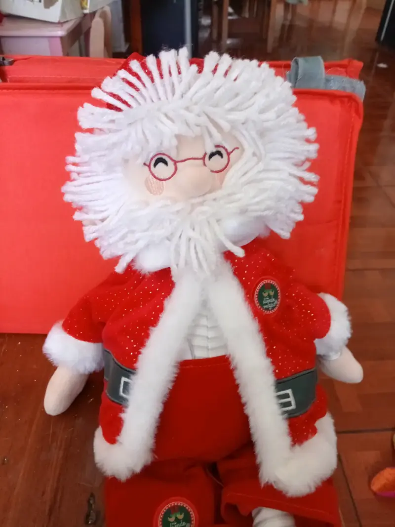 Muñeco de Peluche Santa Claus Navideño - 5