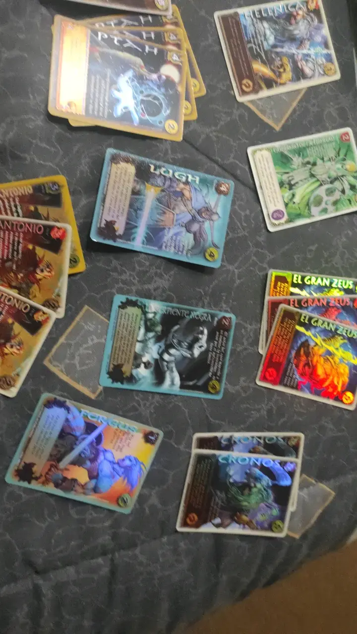 Lote de Cartas de Juego Helenica - 4