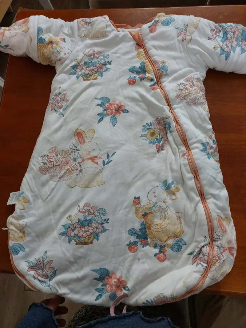 Saco de dormir para bebé con diseño de conejos - 2
